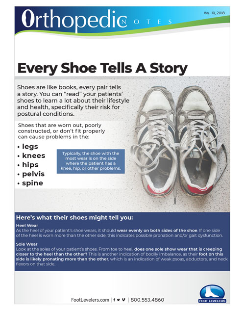 OrthopedicNotes: Every Shoe Tells a Story